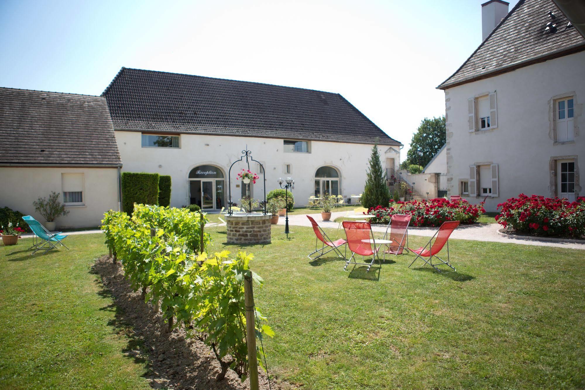 Hotel L'Oree Des Vignes Gilly-les-Citeaux Bagian luar foto